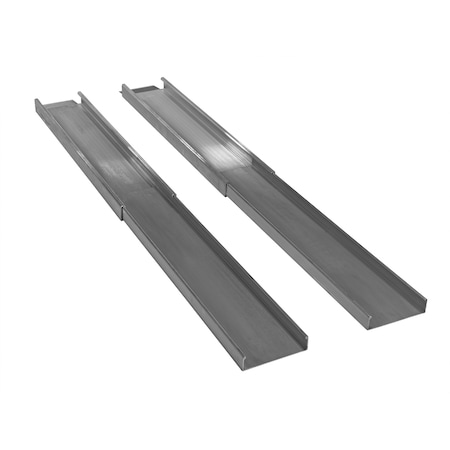 Vestil Light Telescopic Wheelchair Ramp, 88" D-TR-88